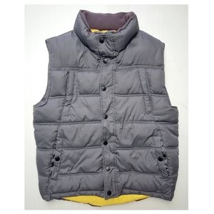 JORDAN CRAIG Gray Puffer Vest